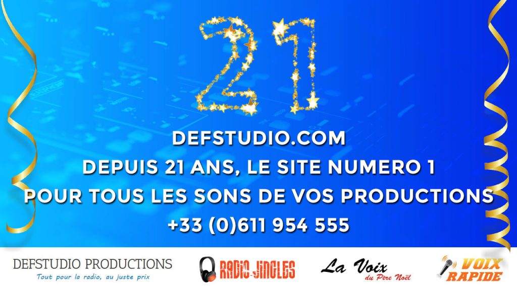 Defstudio.com, depuis 21 ans le site numero 1 pour tous les sons de vos productions